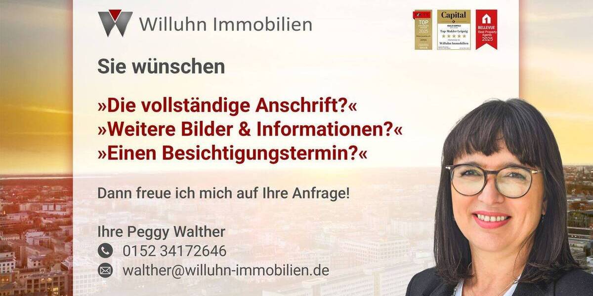Etagenwohnung Leipzig Eutritzsch - 2 Zimmer, 46 m&sup2;, 600&euro; | Angebot:26824910