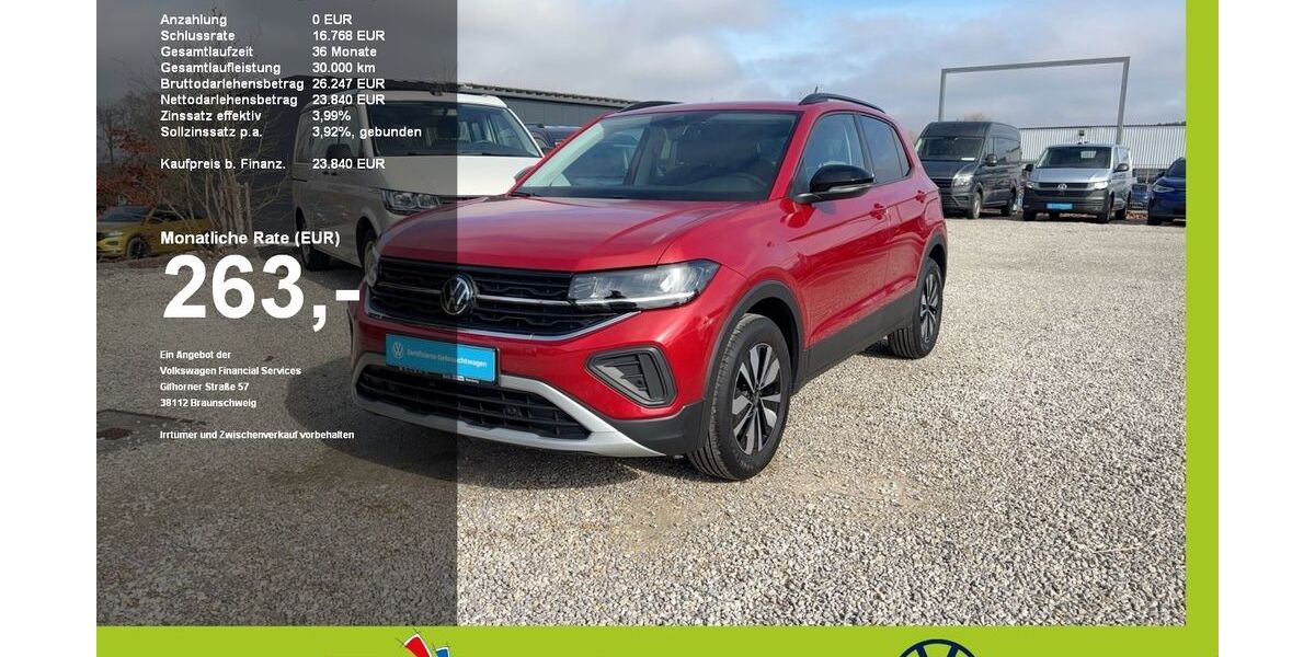 VW T-Cross 8.955 km 22.419 &euro; Mainburg 84048