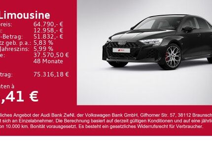 Audi RS3 17.200 km 64.790 € Gersthofen 86368