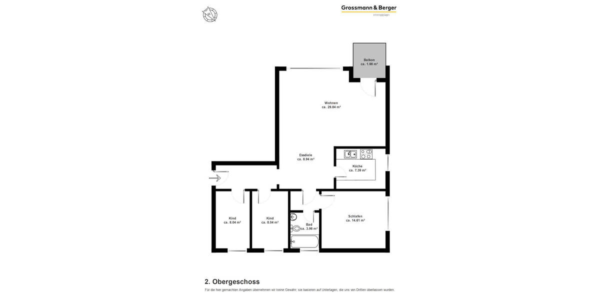 Etagenwohnung Seevetal Meckelfeld - 4 Zimmer, 90 m&sup2;, 200.000&euro; | Angebot:26092031
