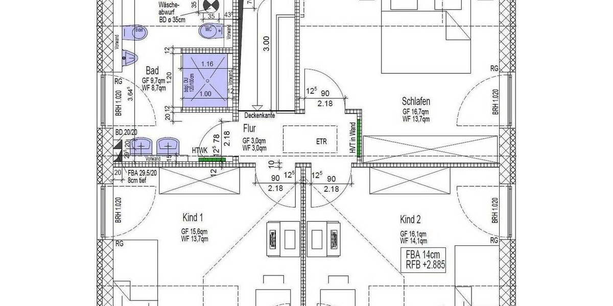 Modernes Einfamilienhaus in sehr ruhiger Lage auf großem Grundstück in Ebnat mit Doppelgarage 5 zimmer