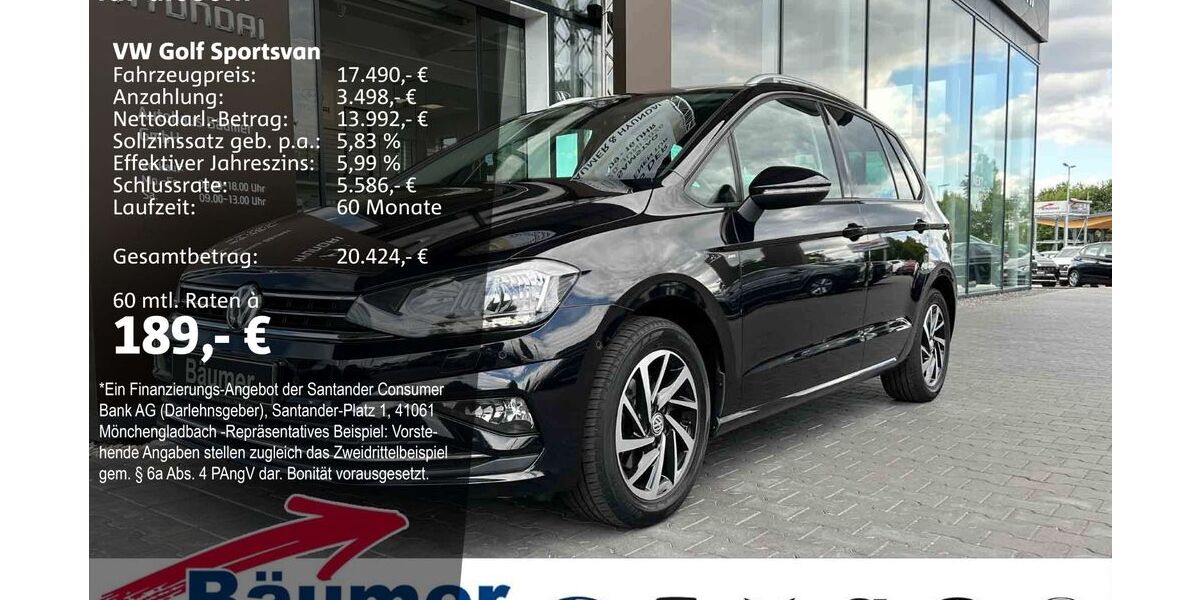 VW Golf Sportsvan 64.825 km 17.490 &euro; Ibbenbüren 49479