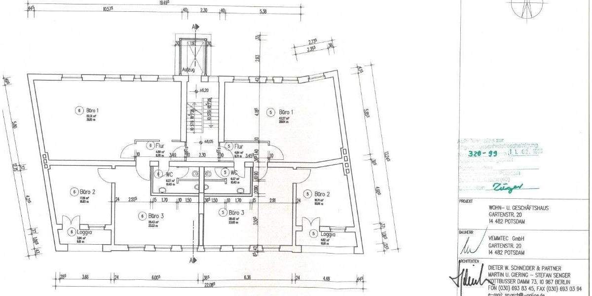 Gewerbeobjekt Potsdam / Babelsberg Babelsberg Süd - 2.300.000&euro; | Angebot:24425305