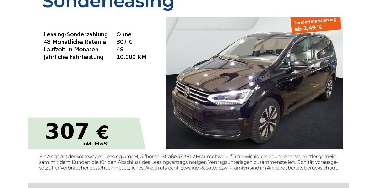 VW Touran 23.119 km 33.805 &euro; Nürnberg 90411