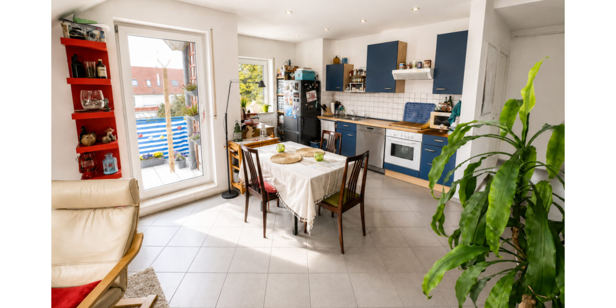 Etagenwohnung Viernheim - 2 Zimmer, 60 m&sup2;, 207.000&euro; | Angebot:27130411