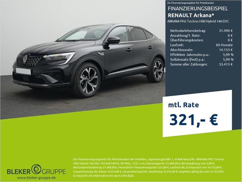 Renault Arkana 2.500 km 31.490 € Stuhr 28816