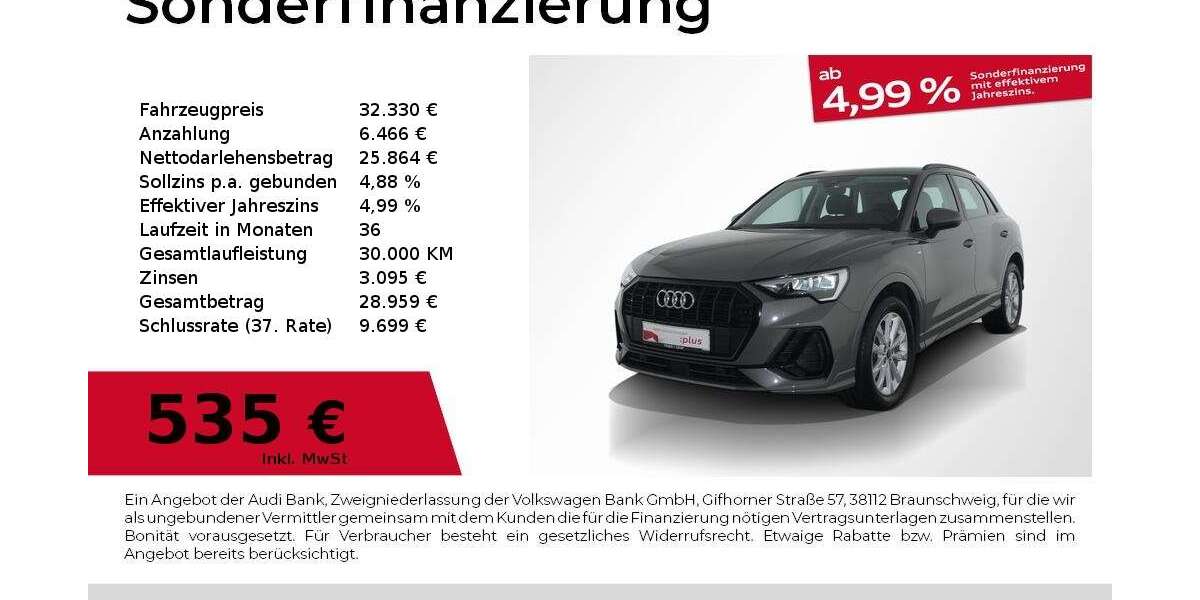 Audi Q3 42.117 km 32.330 &euro; Nürnberg 90441