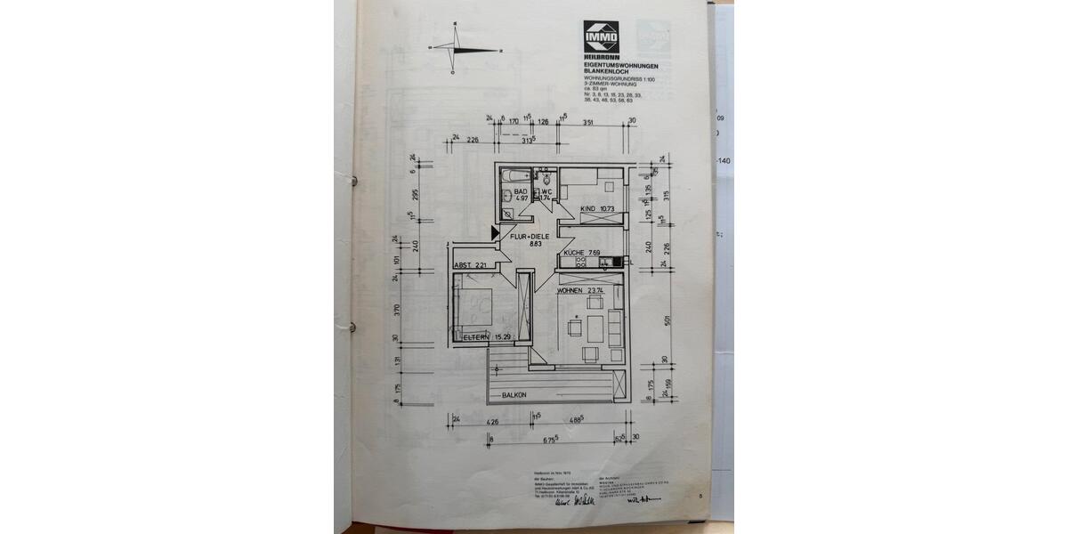 Etagenwohnung Stutensee - 3 Zimmer, 85 m&sup2;, 300.000&euro; | Angebot:26757853