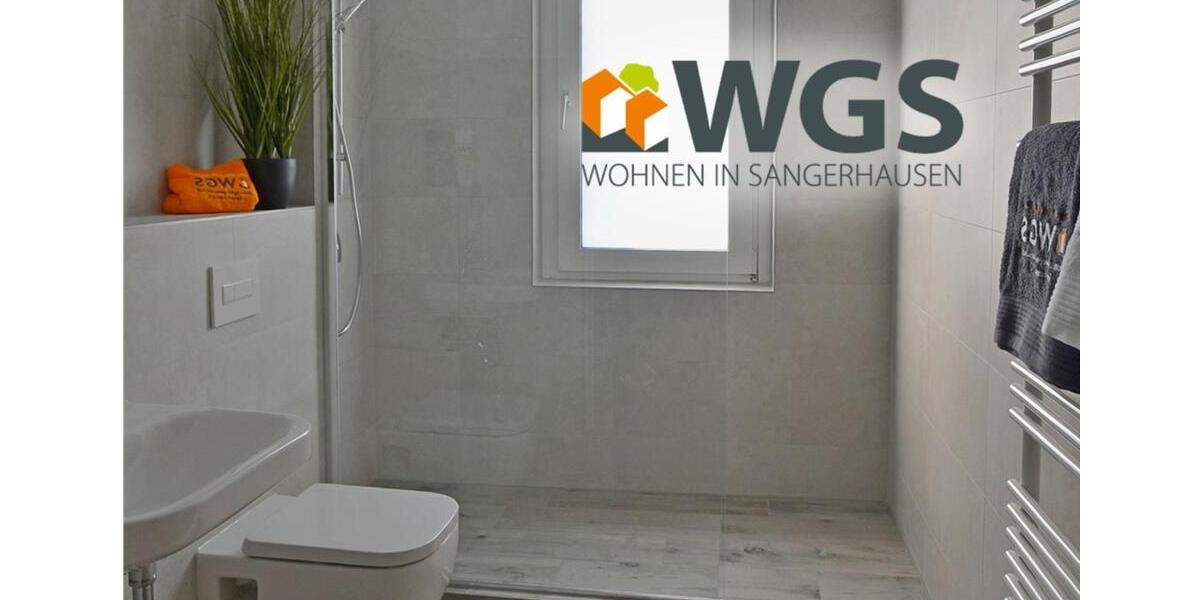 Neu sanierte 2-Raum-Wohnung im Erdgeschoss mit bodengleicher Dusche und Balkon 2 zimmer
