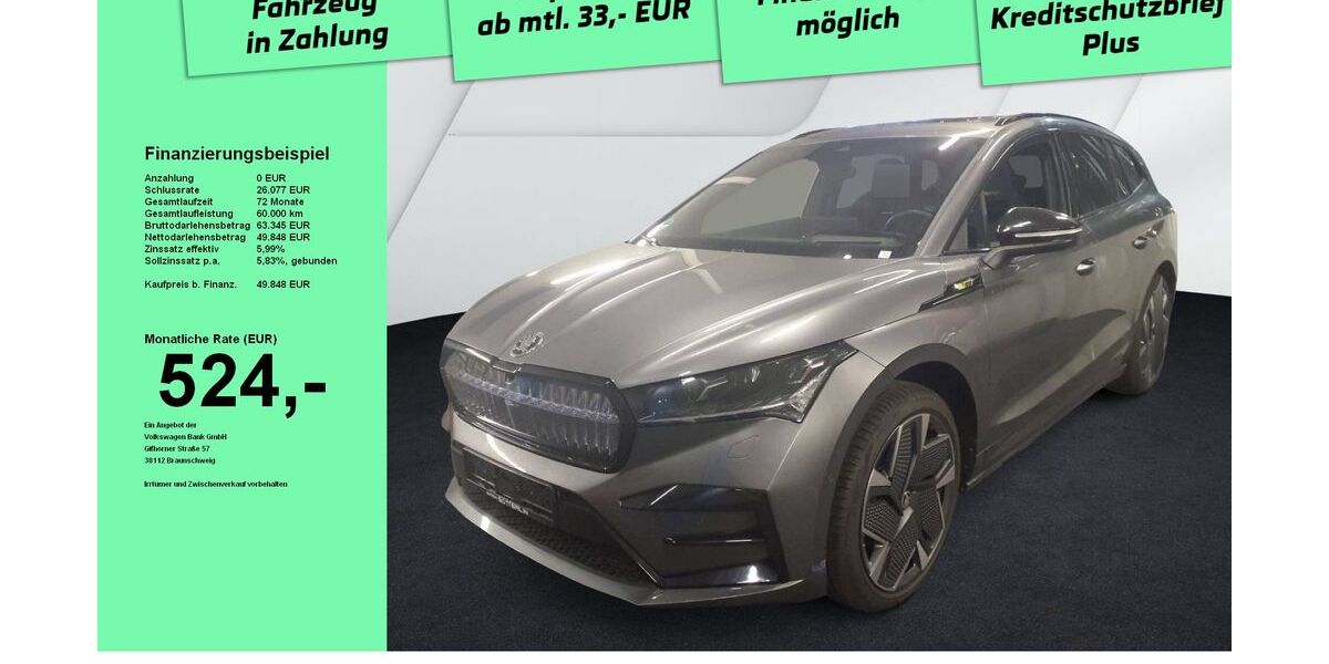 Skoda Enyaq 14.015 km 49.848 &euro; Weingarten 88250