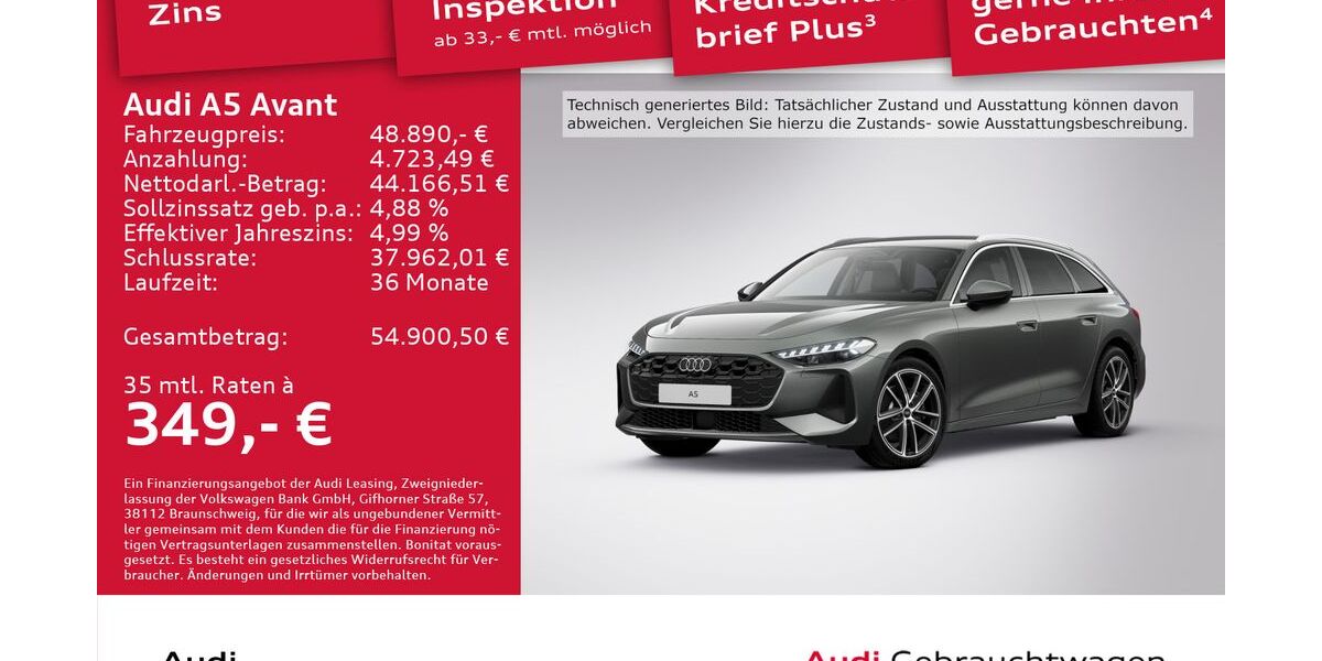 Audi A5 7.368 km 48.890 € Dresden 01067