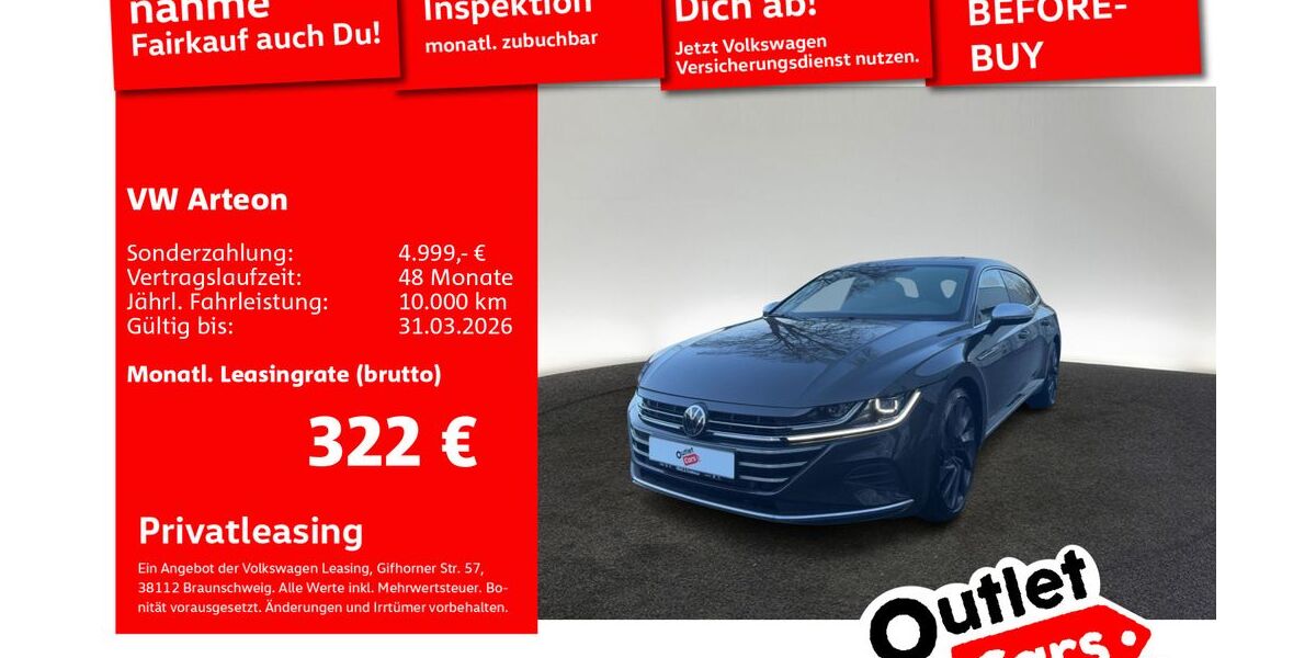 VW Arteon 15.636 km 35.460 &euro; Senden 89250