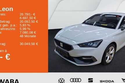 Seat Leon 12.100 km 26.790 &euro; Gersthofen 86368