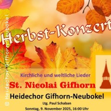 Herbstkonzert 09.11.2025 St. Nicolai