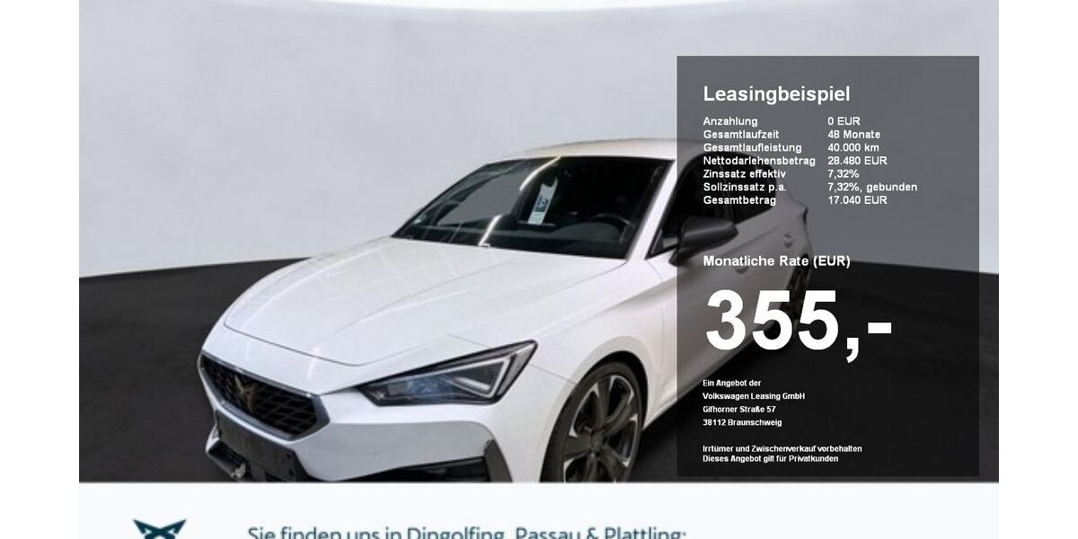 Cupra Leon 47.623 km 28.480 &euro; Passau 94036