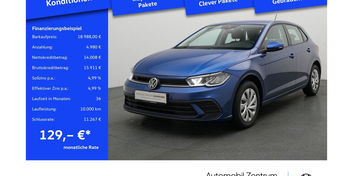 VW Polo 17.912 km 18.980 &euro; Leverkusen 51379