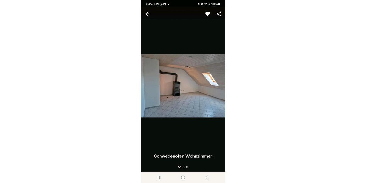 Dachgeschoßwohnung Falkenstein - 3.5 Zimmer, 114 m&sup2;, 700&euro; | Angebot:26439405