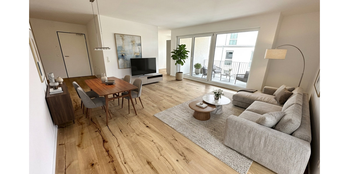 Etagenwohnung Sembach - 3 Zimmer, 106 m&sup2;, 1.315&euro; | Angebot:25931094