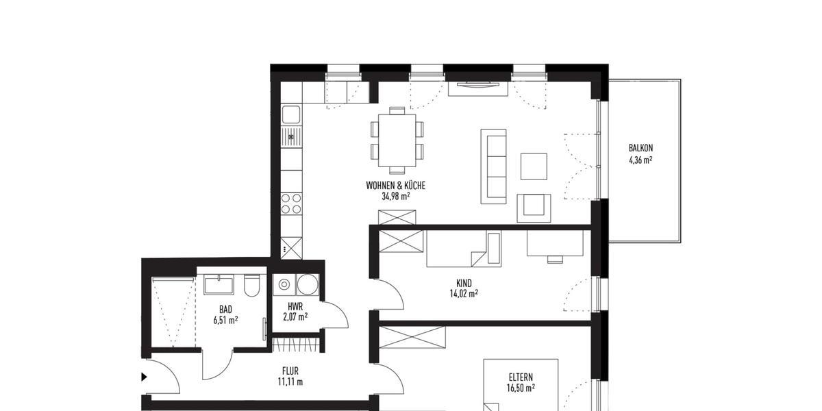 Lichtdurchflutetes Penthouse für Genießer: tolles Ambiente, mit Komfortausstattung und TiefgaragenplatzWallbox! 3 zimmer