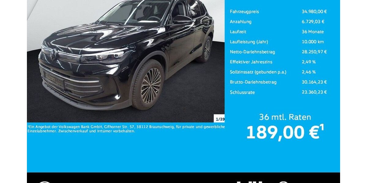 VW Tiguan 30.201 km 34.980 &euro; Trier 54292