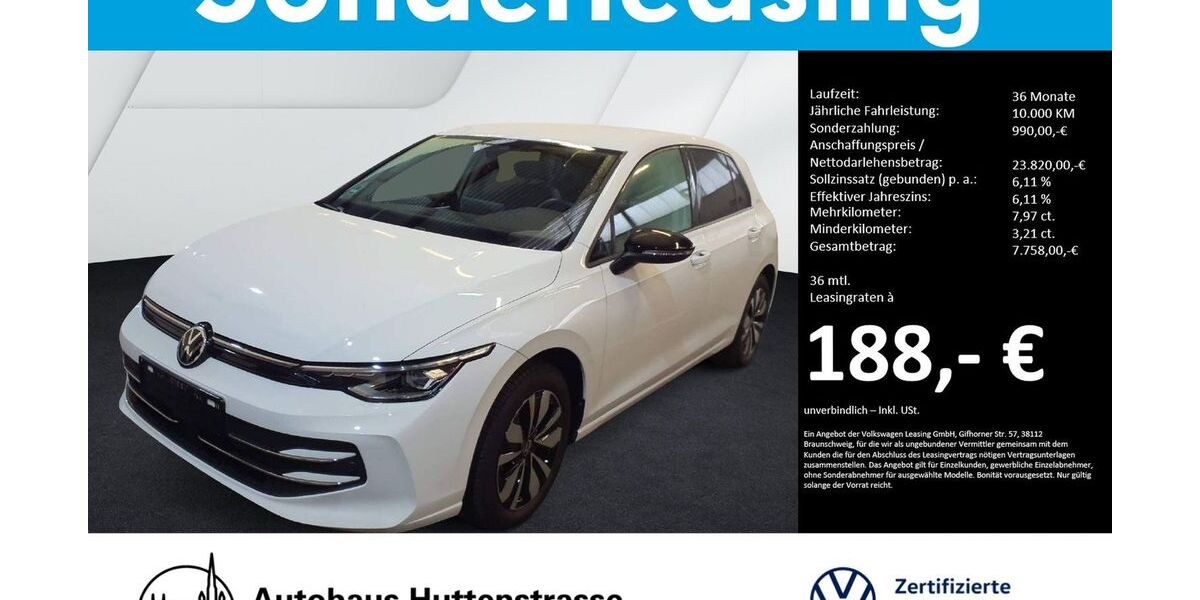 VW Golf 15.358 km 23.820 &euro; Halle (Saale) 06110