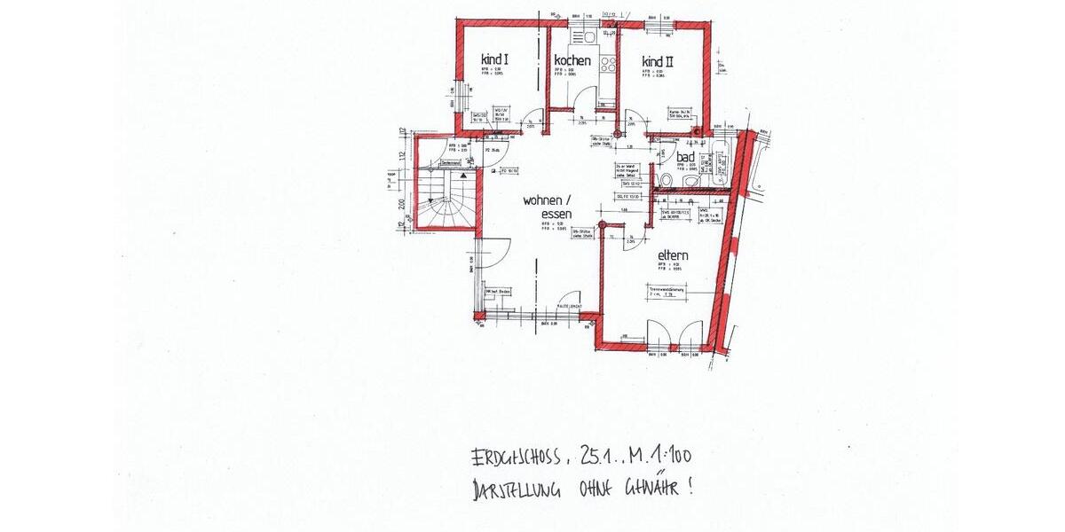 Erdgeschoßwohnung Bingen - 4 Zimmer, 85 m&sup2;, 750&euro; | Angebot:26699886