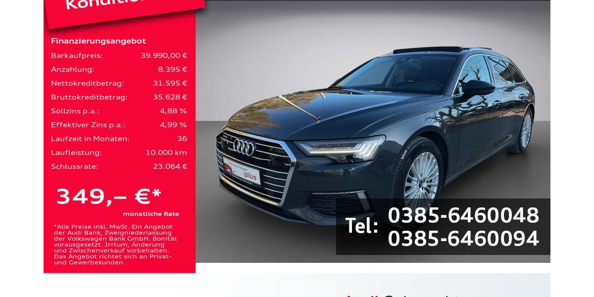 Audi A6 61.800 km 38.990 &euro; Schwerin 19061