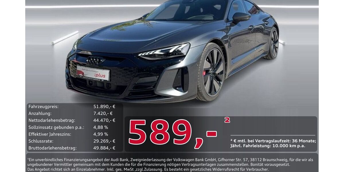Audi e-tron GT 28.928 km 51.890 &euro; Ingolstadt 85057