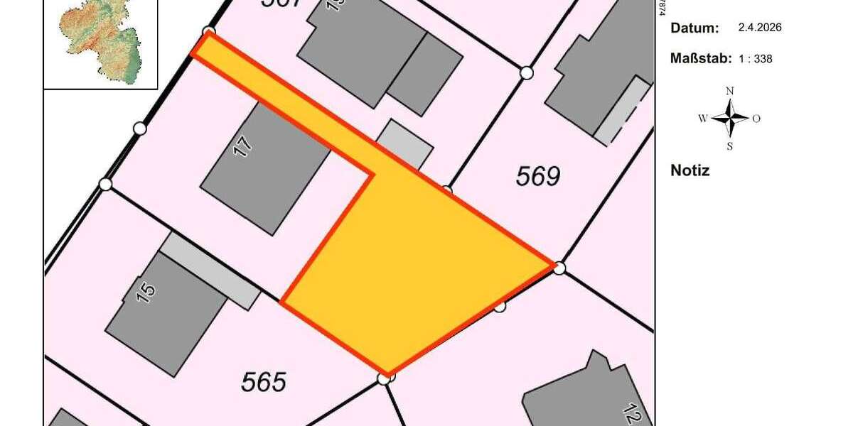 Grundstück Gensingen - 199.000&euro; | Angebot:26037256