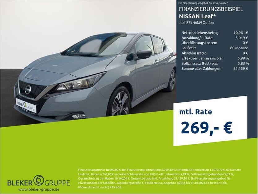 Nissan Leaf 18.986 km 15.980 € Münster - Amelsbüren 48163