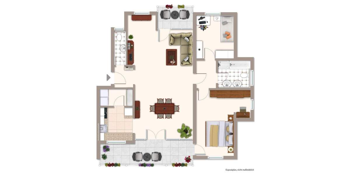 Etagenwohnung Karlsbad / Langensteinbach Langensteinbach - 3 Zimmer, 107 m&sup2;, 379.000&euro; | Angebot:24902162
