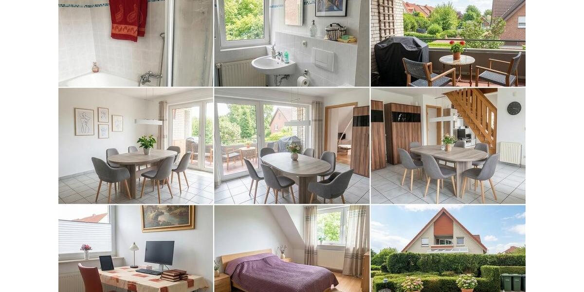 Maisonettenwohnung Belm - 4 Zimmer, 110 m&sup2;, 975&euro; | Angebot:25479553