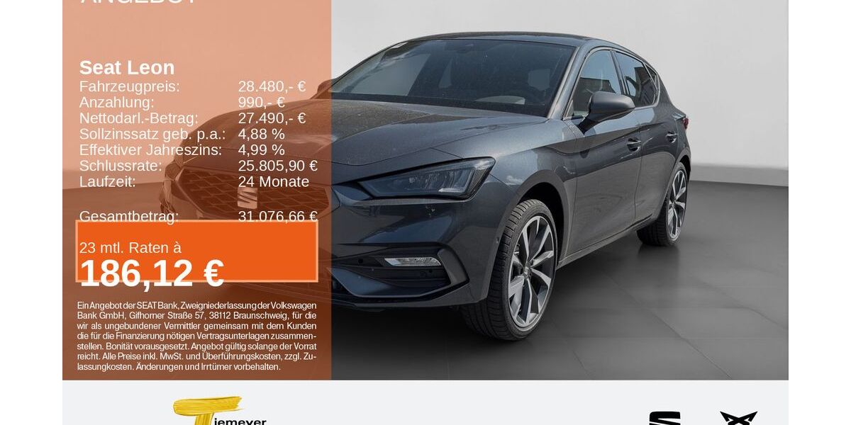 Seat Leon 6.500 km 27.880 &euro; Plettenberg 58840