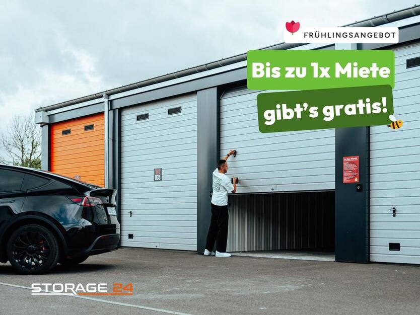Erste Miete Gratis! Ab 28-112m² Garagen zur Miete in Bernau bei Berlin