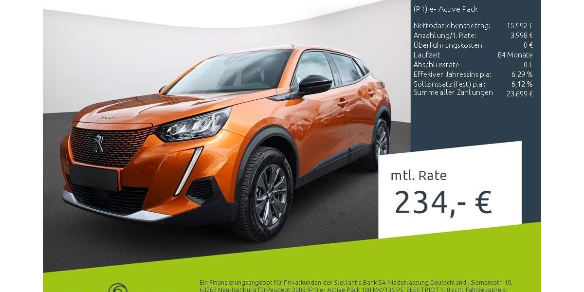 Peugeot 2008 10.919 km 19.889 &euro; Ahaus 48683