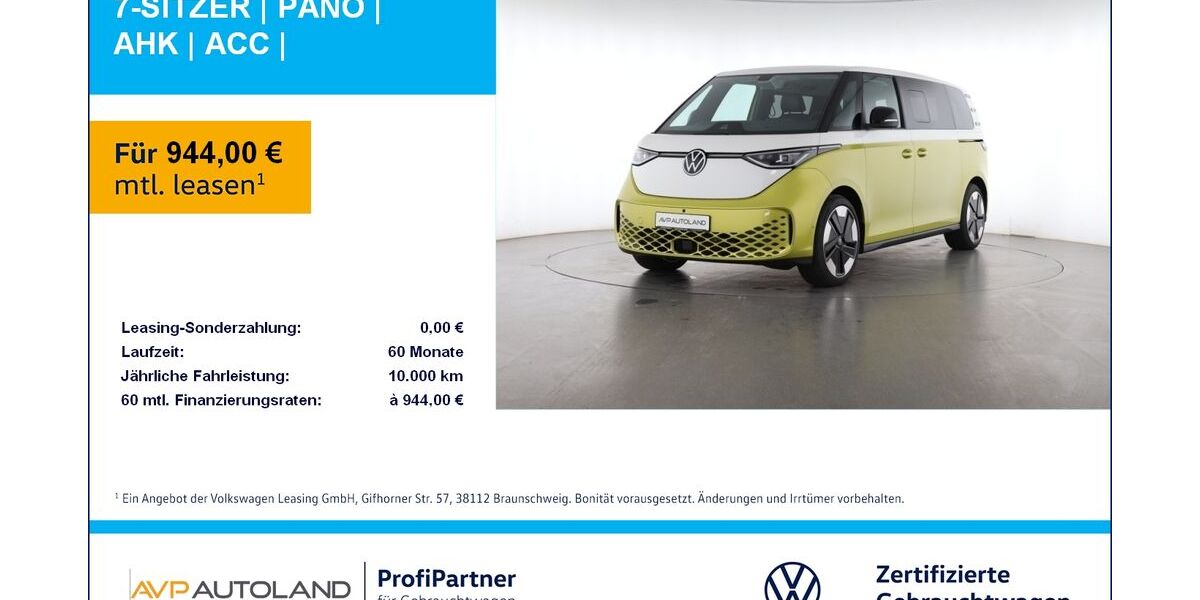 VW ID. Buzz 5.000 km 79.780 &euro; Plattling 94447