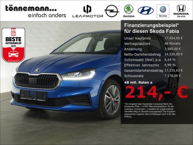 Skoda Fabia 35.608 km 17.924 &euro; Coesfeld 48653