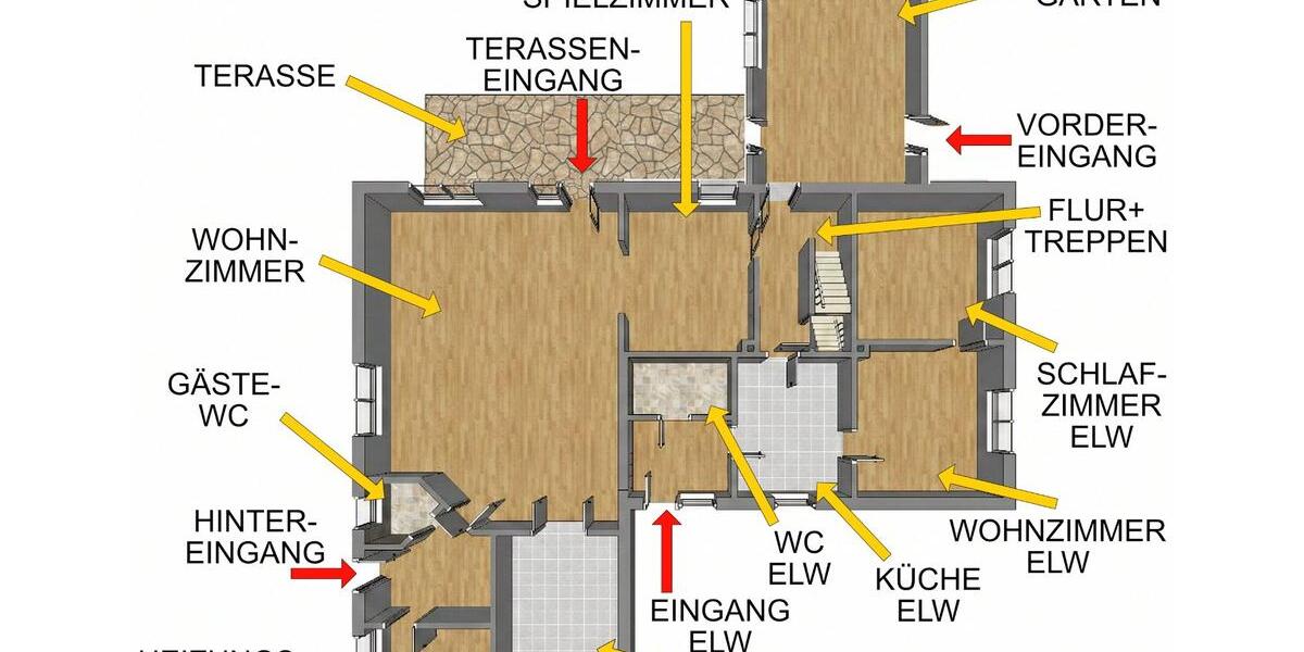 Einfamilienhaus Lensahn - 10 Zimmer, 276 m&sup2;, 649.000&euro; | Angebot:26844890