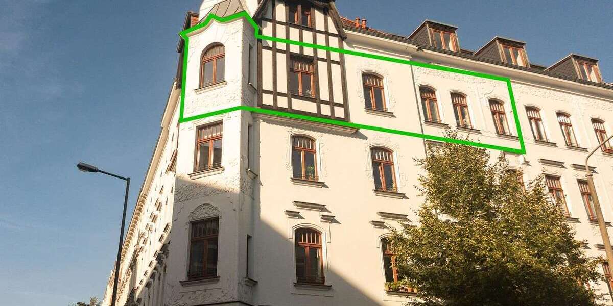 Etagenwohnung Leipzig Gohlis-Süd - 2 Zimmer, 70 m&sup2;, 1.300&euro; | Angebot:27101123
