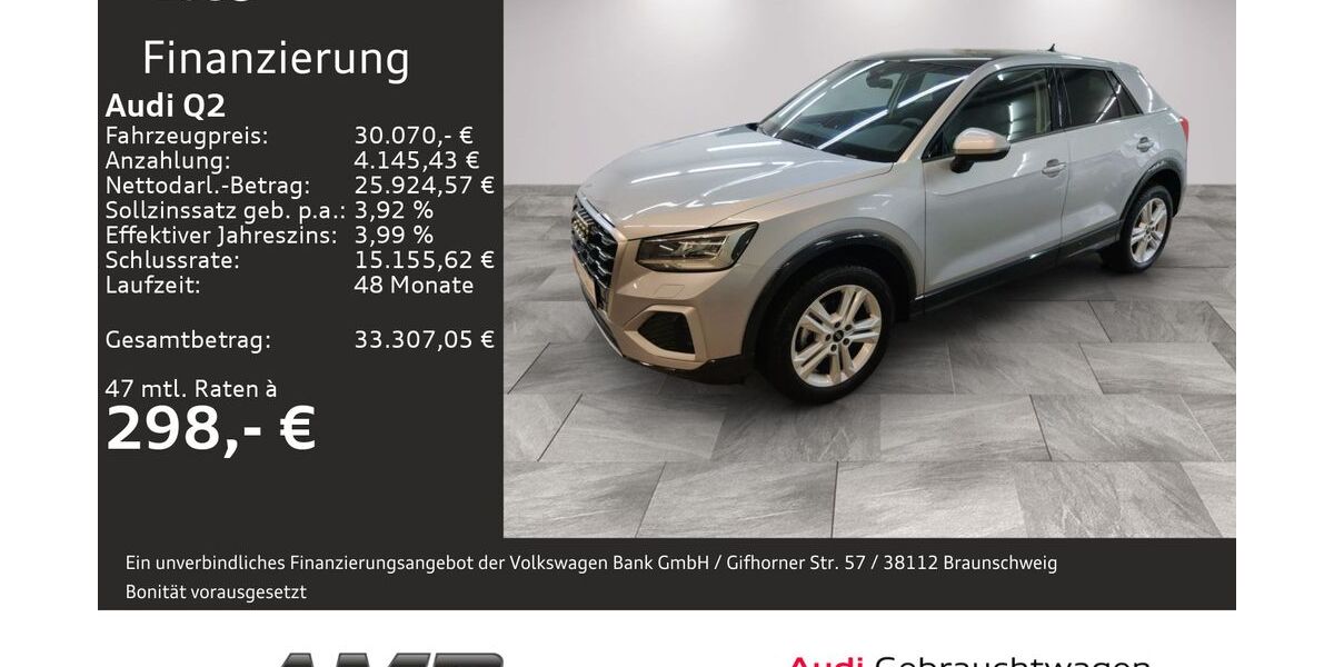 Audi Q2 4.999 km 28.680 &euro; Borna 04552