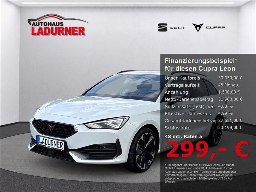 Cupra Leon 15.800 km 33.350 € Tuttlingen 78532