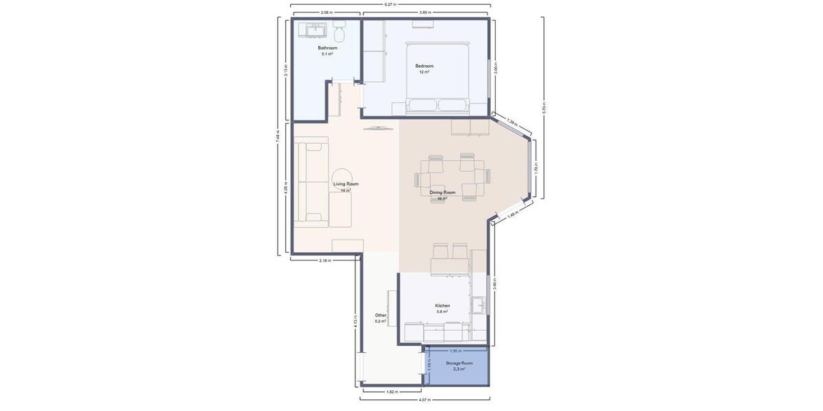 Etagenwohnung Saarlouis - 2.5 Zimmer, 66 m&sup2;, 165.000&euro; | Angebot:27118241