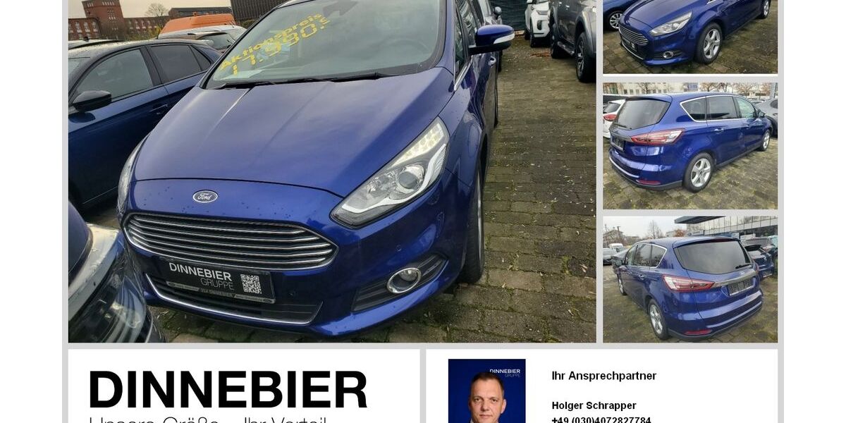 Ford S-Max 88.137 km 14.490 € Berlin 13509