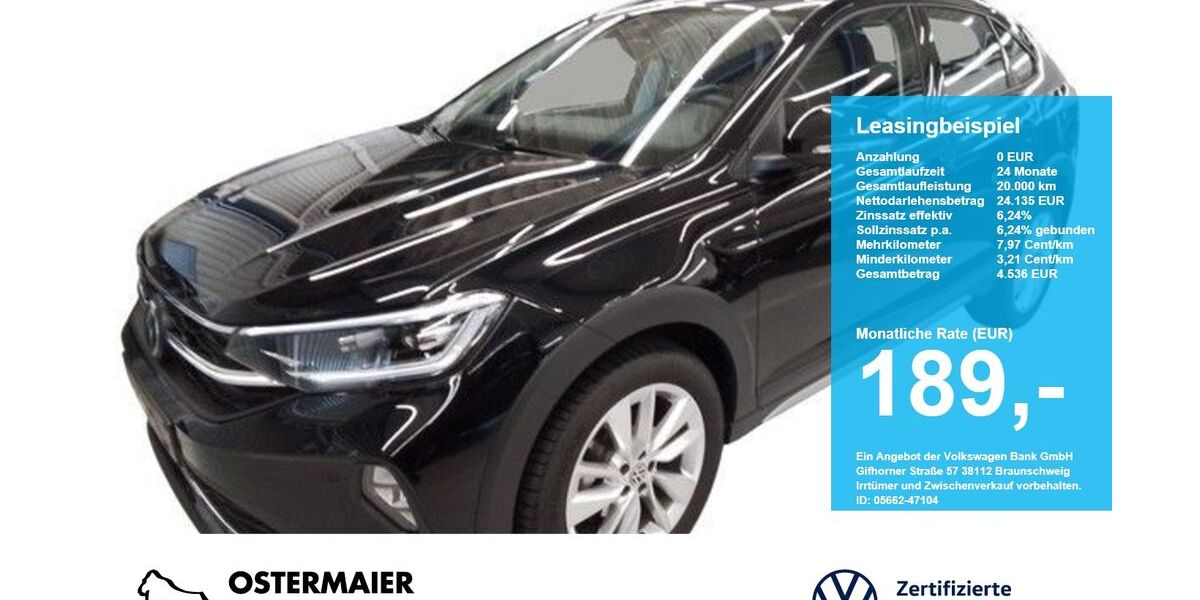 VW Taigo 6.350 km 24.135 &euro; Vilsbiburg 84137