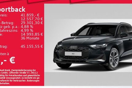 Audi A3 4.615 km 41.859 &euro; Eching 85386