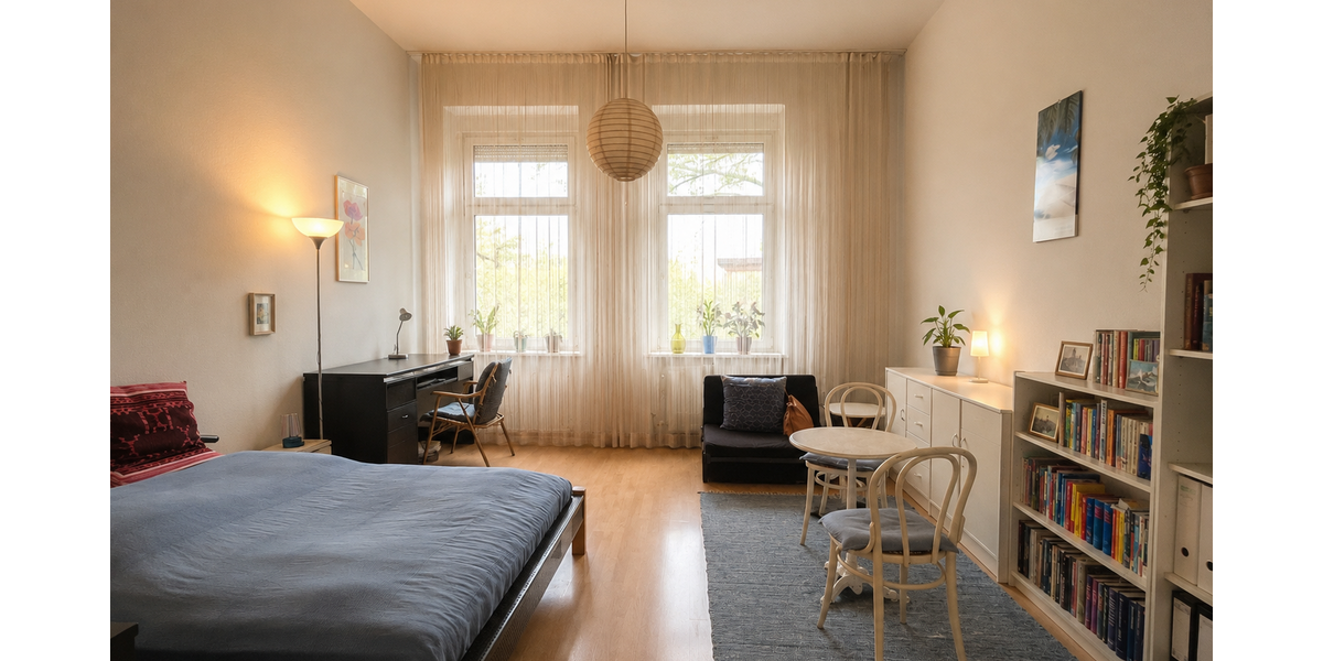 Etagenwohnung Düsseldorf Düsseltal - 1 Zimmer, 38 m&sup2;, 149.000&euro; | Angebot:26870277