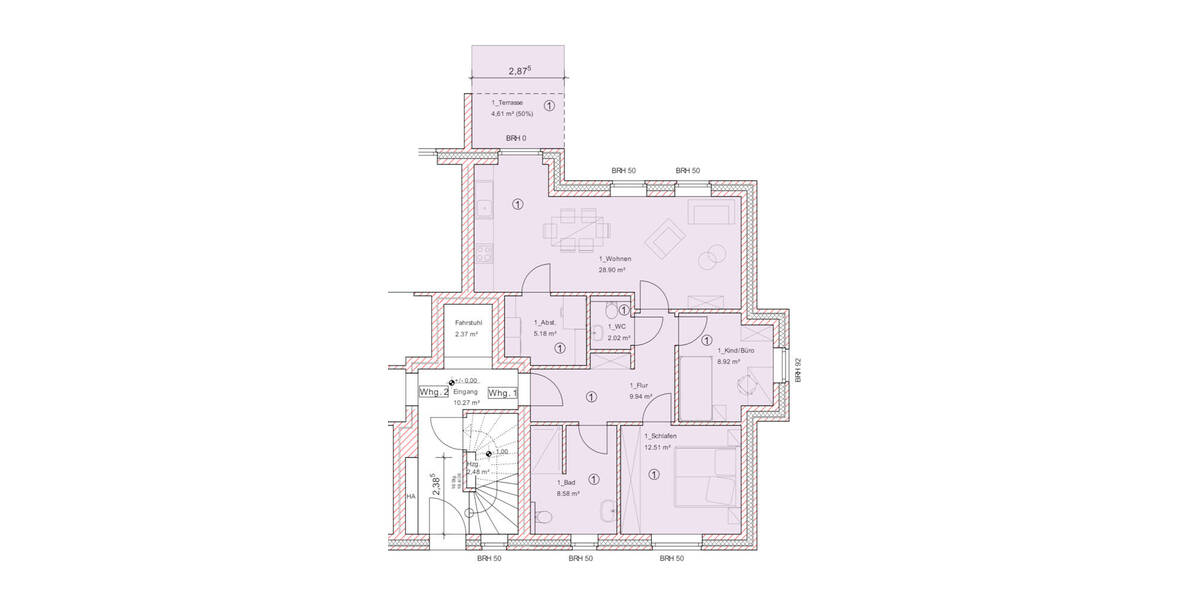 Etagenwohnung Bad Zwischenahn Bad Zwischenahn II - 3 Zimmer, 80 m&sup2;, 389.000&euro; | Angebot:26820747