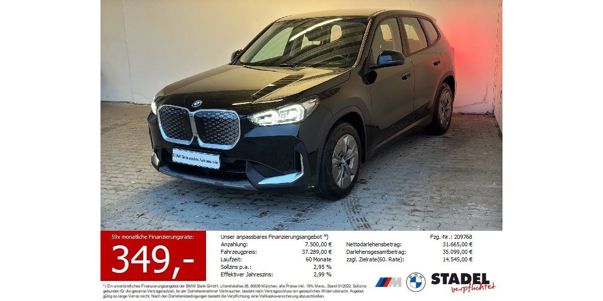 BMW iX1 34.677 km 35.888 &euro; Heilbronn 74074