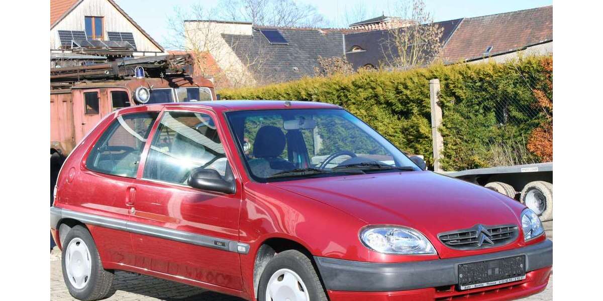 Citroen SAXO 64.000 km 1.850 &euro; Belgershain OT Threna 04683