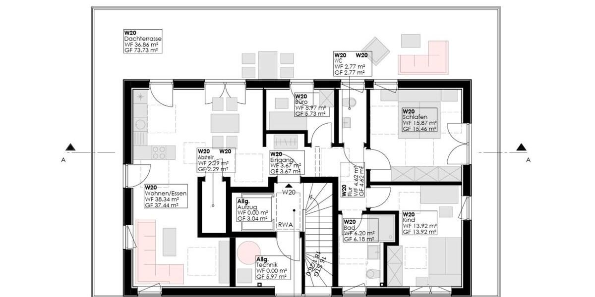Einfamilienhaus Hude (Oldenburg) - 3 Zimmer, 131 m&sup2;, 1.700&euro; | Angebot:25378916
